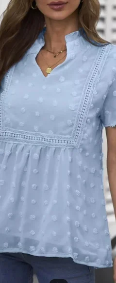 ♥️New boutique swiss dot top - Picture 5 of 6